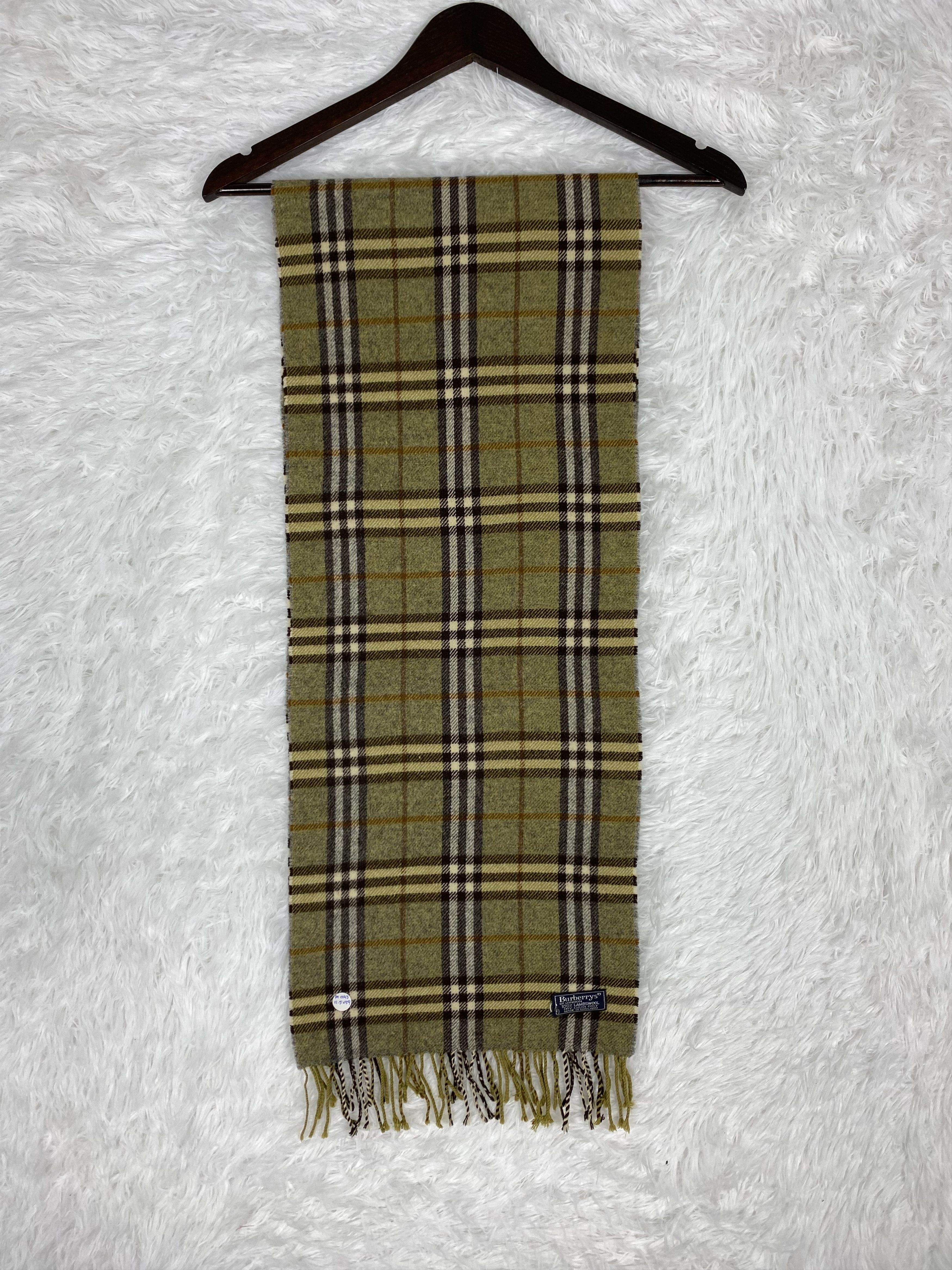 Burberry Vintage Burberry Scarf / Muffler Neckwear PM0043 Size ONE SIZE - 5 Thumbnail