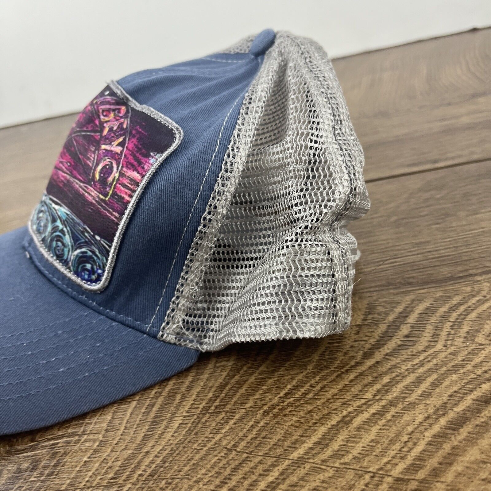 Other BEYC Ocean Waves Hat Blue Hat Adjustable Adult Size Blue Hat Size ONE SIZE - 8 Thumbnail