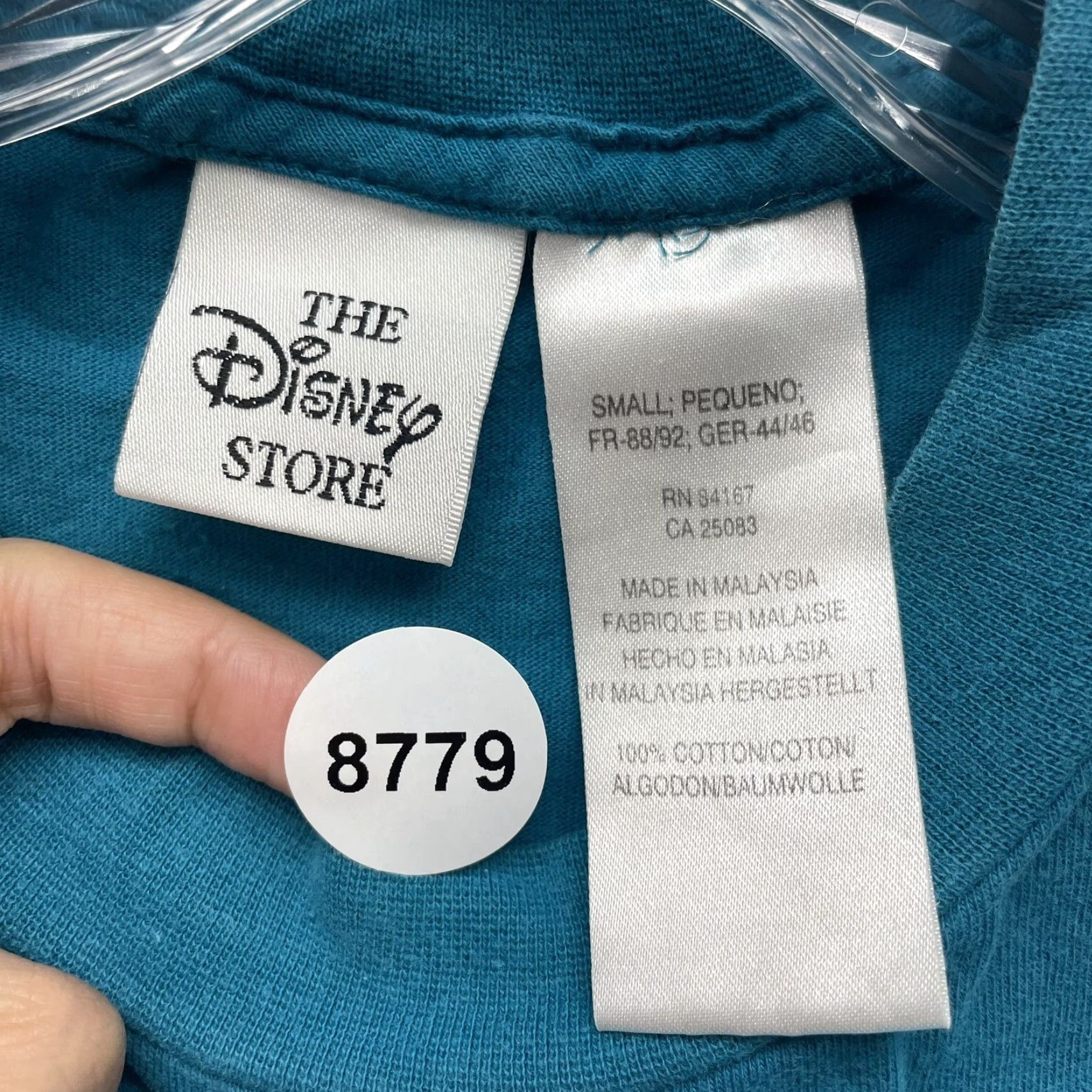 Disney VINTAGE Minnie Mouse T-Shirt Small Blue Embroidered Disney Store Short Sleeve Shirt Unisex S 1990s Mens Womens Boys Girls Size US S / EU 44-46 / 1 - 6 Thumbnail