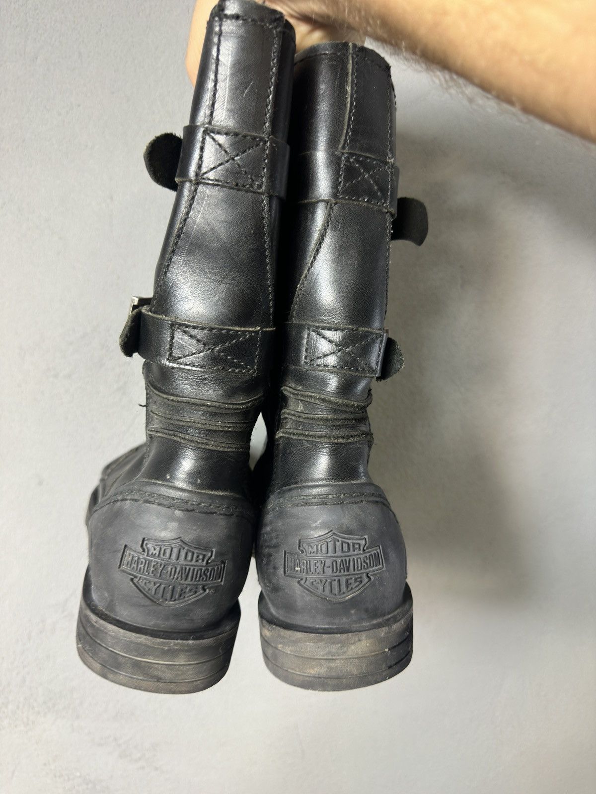 Harley Davidson Harley Davidson Leather Boots Size US 12 / EU 45 - 3 Thumbnail