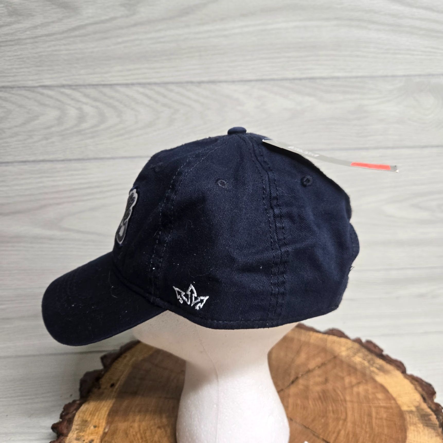 Vintage Blue Hat Cap Adjustable Unisex Adults Myrtle Beach SC Twill Football Baseball Cap Casu al - Adult Size Adjustable Blue Hat Size ONE SIZE - 2 Thumbnail
