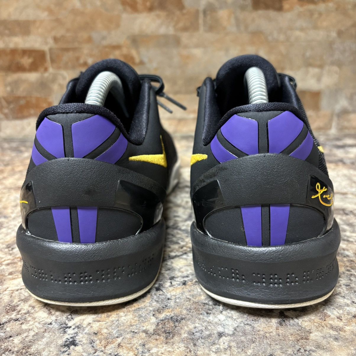 Nike Nike Kobe 8 Protro Lakers Away Size 6.5Y Size US 6.5 / EU 39-40 - 5 Thumbnail