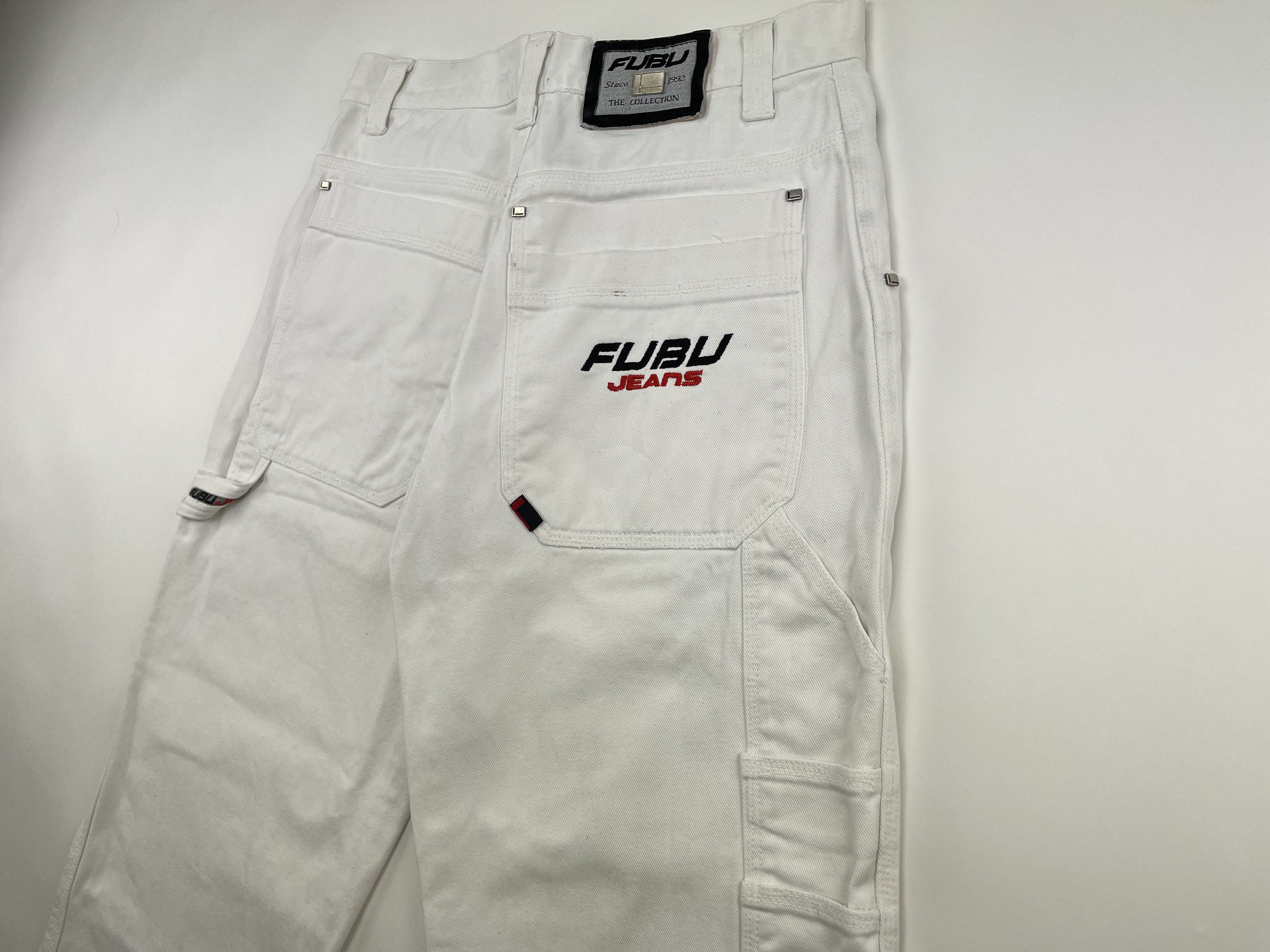 Fubu FUBU jeans, vintage baggy jeans, 90s hip hop skater Y2K 34 Size US 34 / EU 50 - 5 Thumbnail