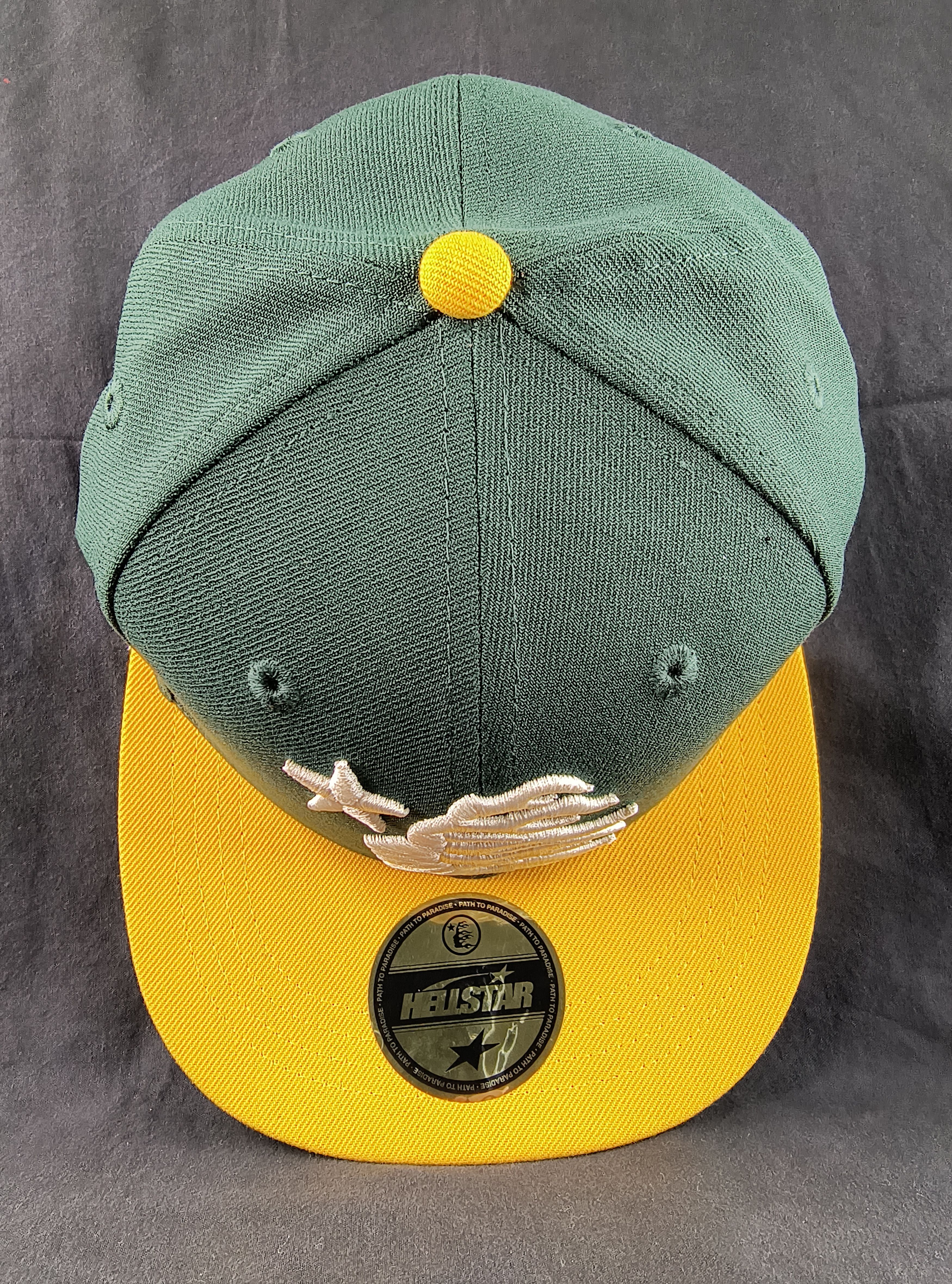 HELLSTAR DS Hellstar Baseball Fitted Hat - 7 5/8 Size ONE SIZE - 5 Thumbnail