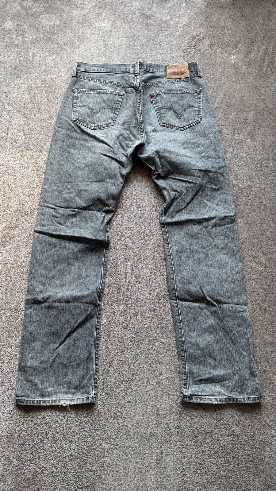 Levi's Vintage Clothing Helmut Lang Style Levii’s Jeans 501 Y2K faded washed denim Size US 33 - 1 Thumbnail