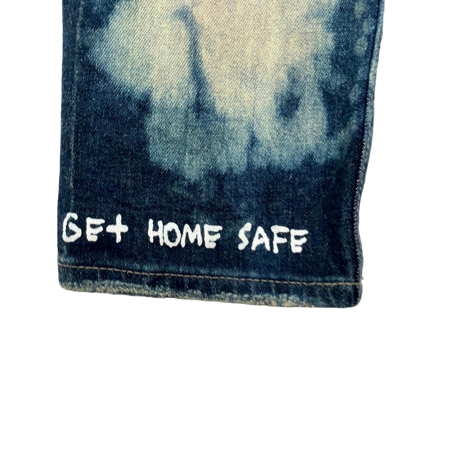 Ksubi Ksubi Tie Dye Dark Wash Jeans Size US 31 - 3 Thumbnail