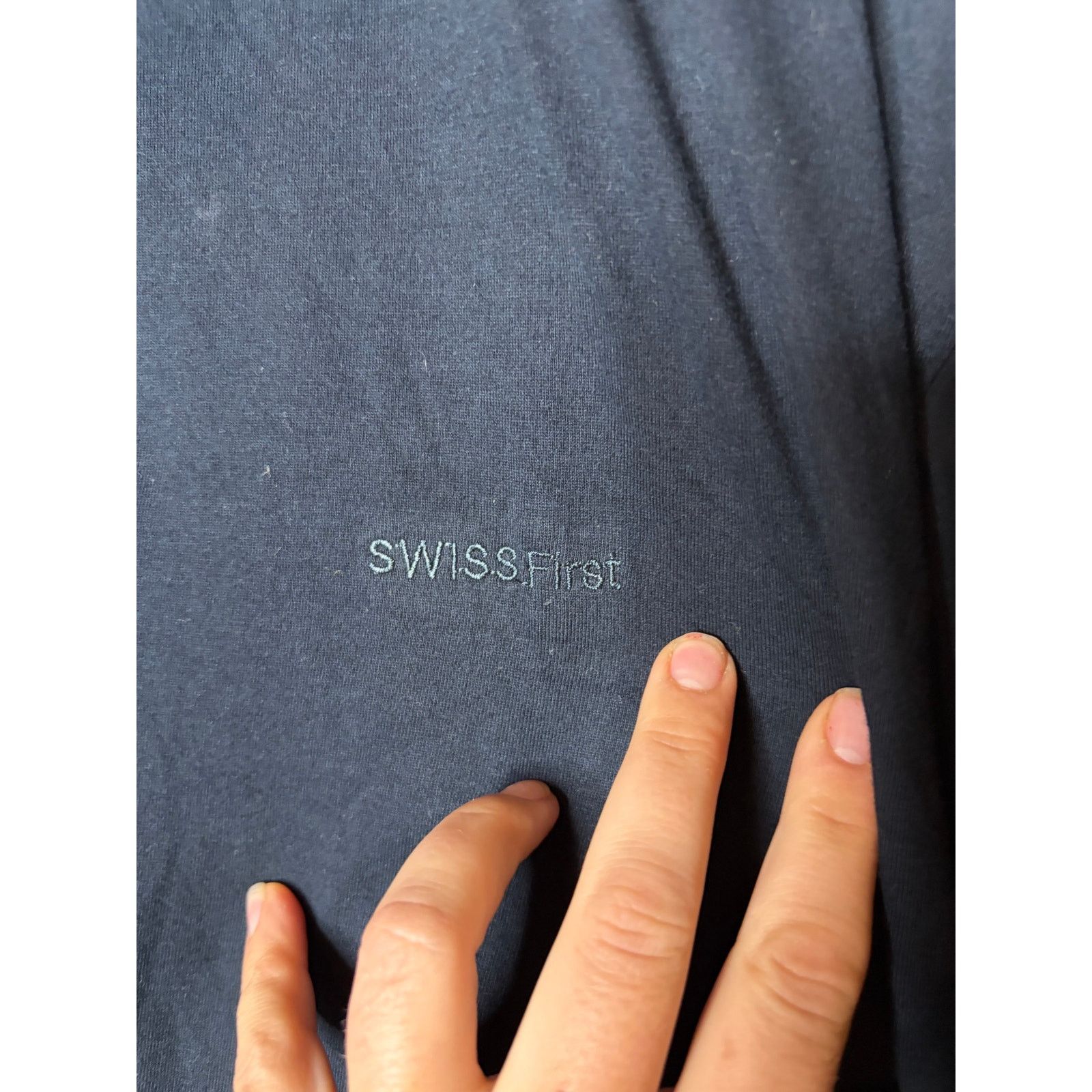 Zimmerli Zimmerli of Switzerland Black long sleeve polo shirt XL Size US XL / EU 56 / 4 - 2 Thumbnail