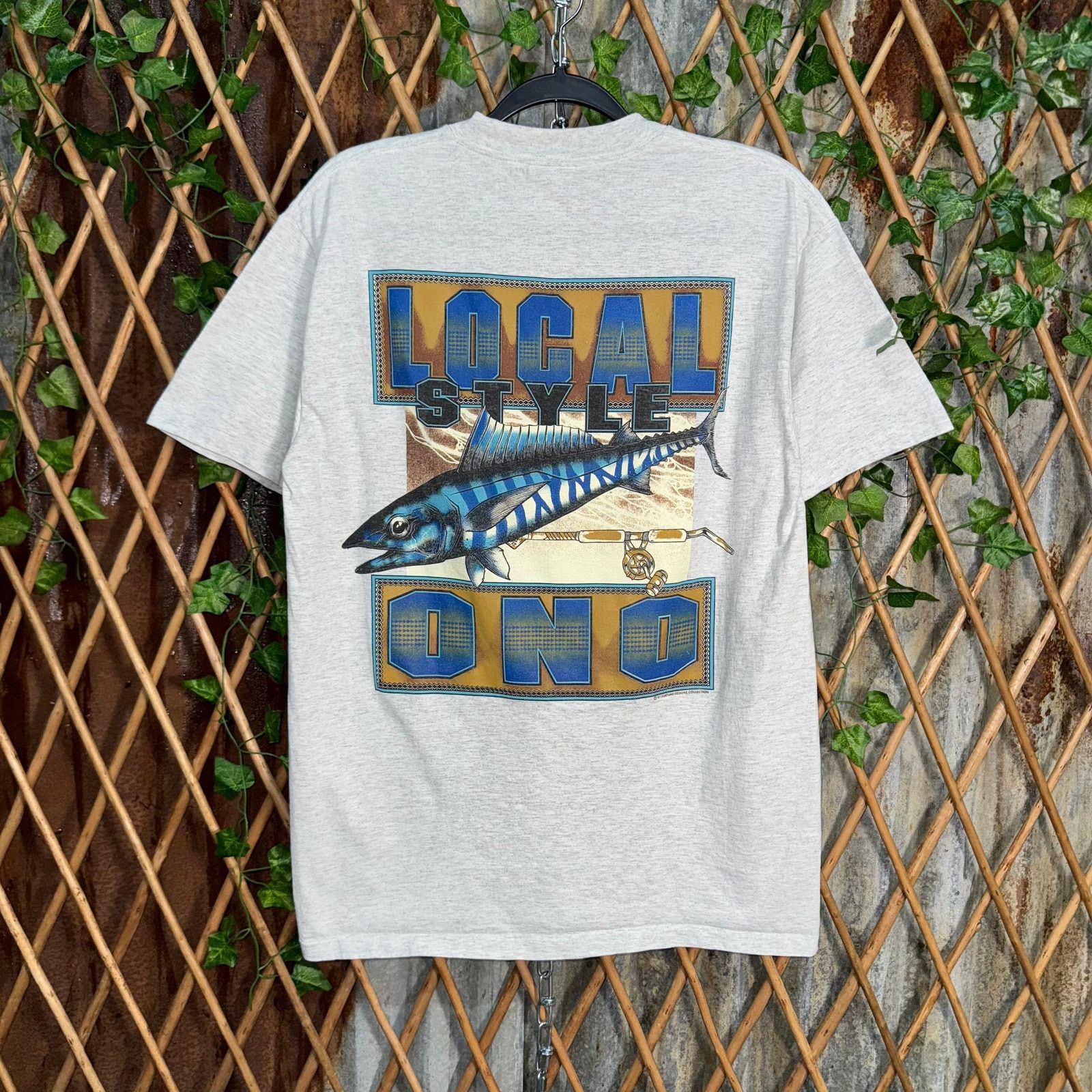 Vintage Vintage Y2K local style fishing 1990s beach ono hawaii shirt Size US L / EU 52-54 / 3 - 1 Thumbnail