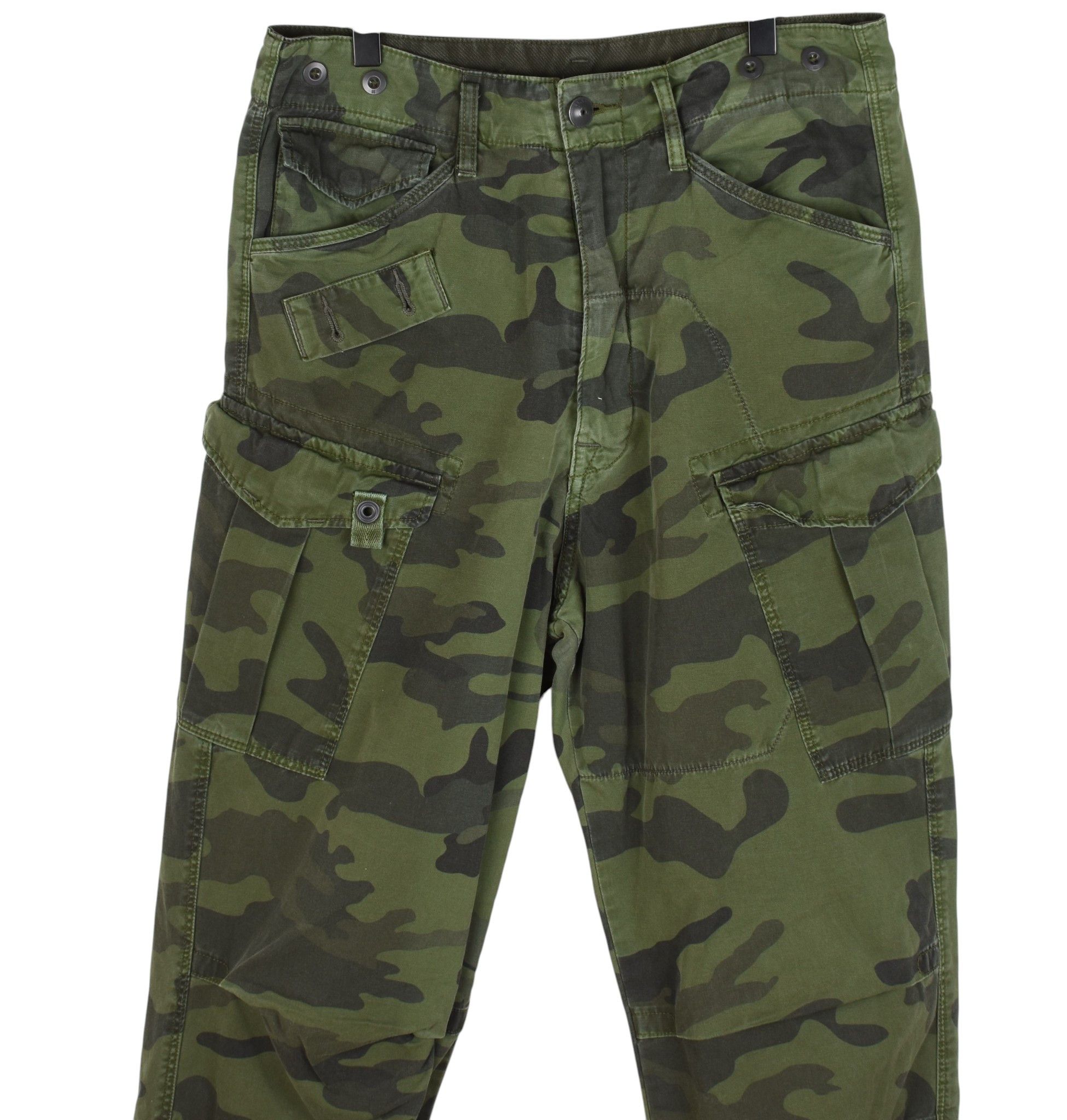 G-Star G-Star Rovic Extra Loose Tapered Men Cargo Pants Trousers 29 Size US 29 - 2 Thumbnail