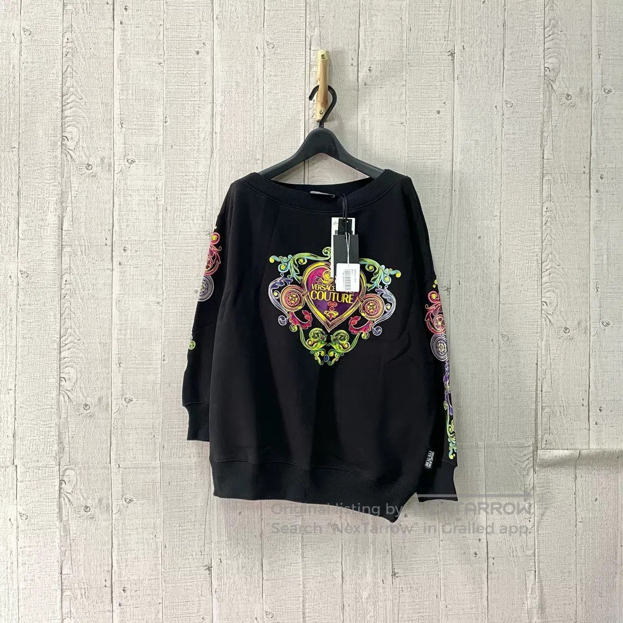 Versace VERSACE Floral Print Sweatshirt. Size XS / US 0-2 / IT 36-38 - 1 Thumbnail