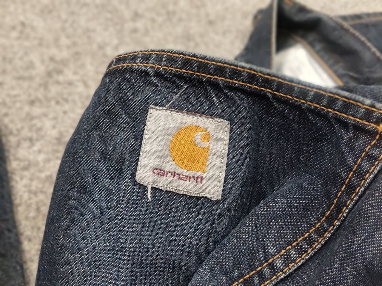 Carhartt Vintage Carhartt Staff Dark blue Denim Pants USA Style Jeans Size US 32 / EU 48 - 15 Thumbnail
