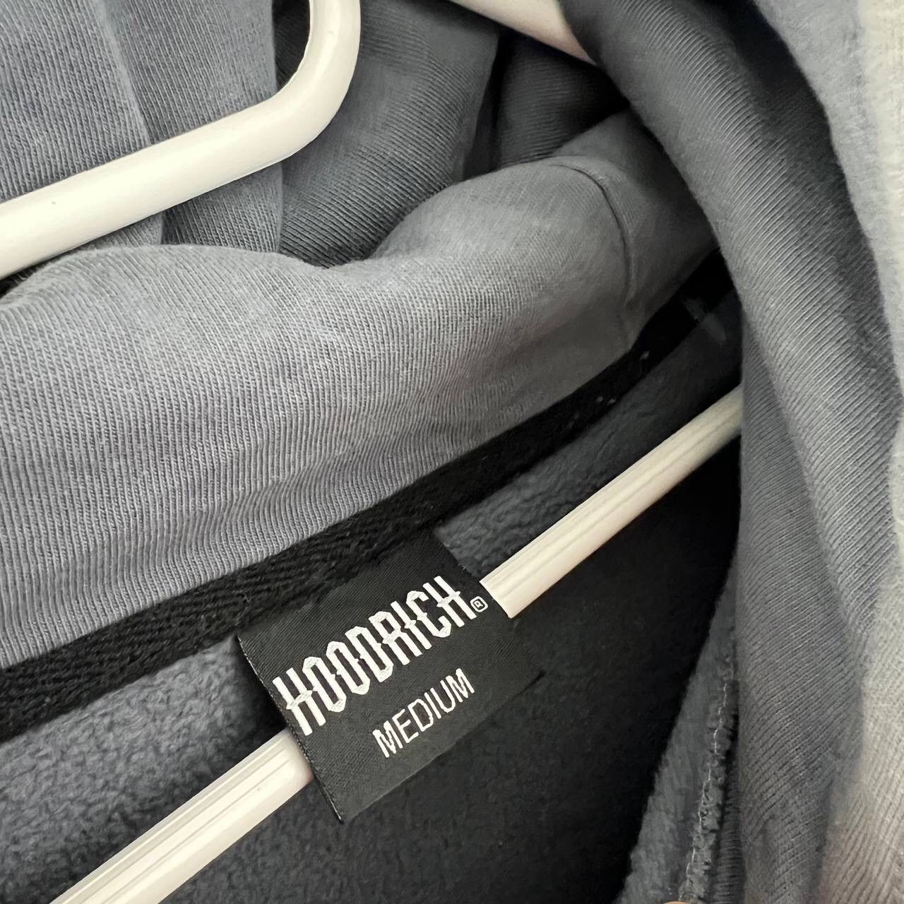 Japanese Brand Hoodie Hoodrich Y2K Style Drill Black Big Print Size US M / EU 48-50 / 2 - 5 Thumbnail