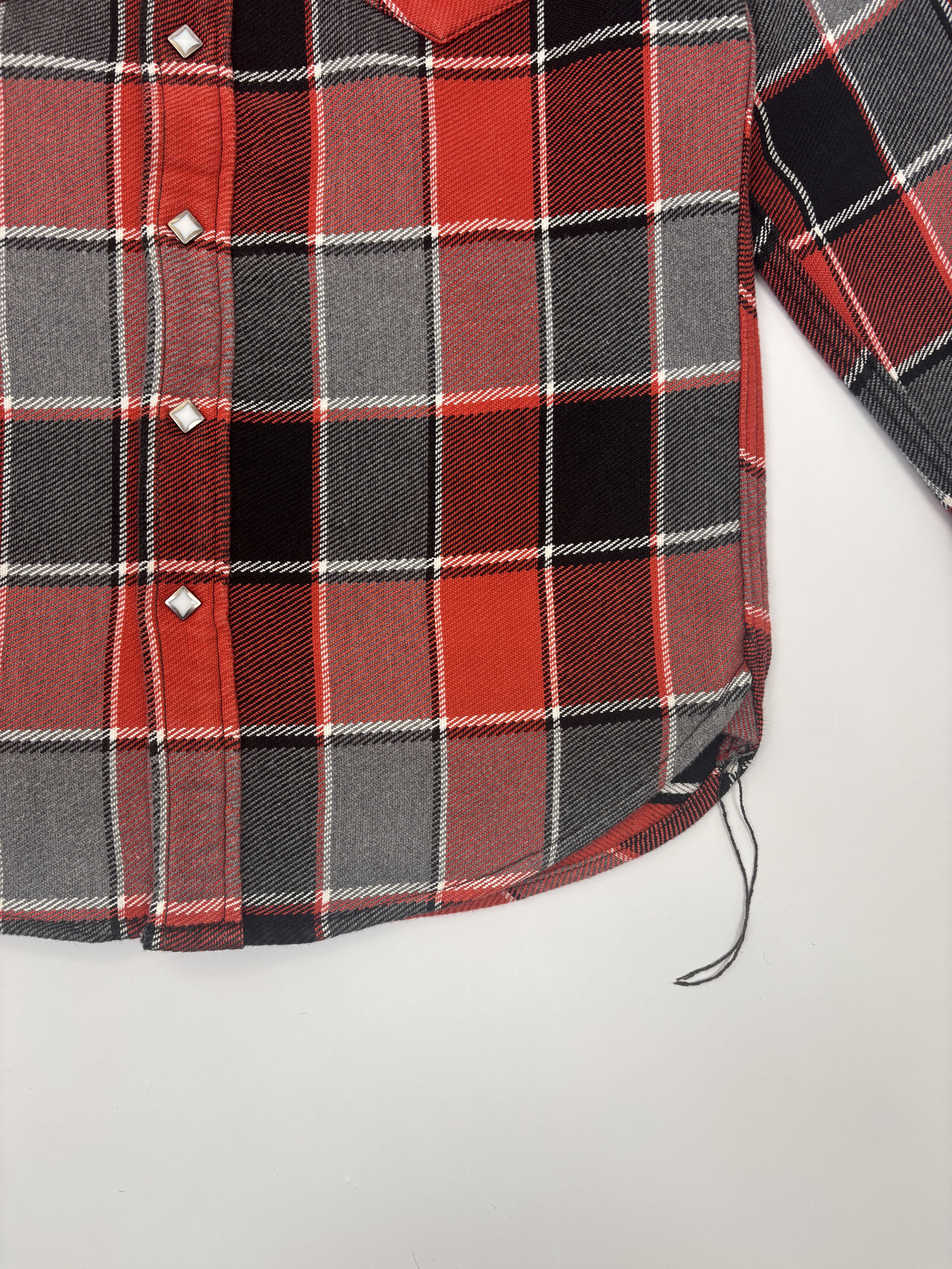 The Real McCoy's Joe McCoy Western Flannel Shirt Plaid Cotton Made in Japan Size US S / EU 44-46 / 1 - 5 Thumbnail