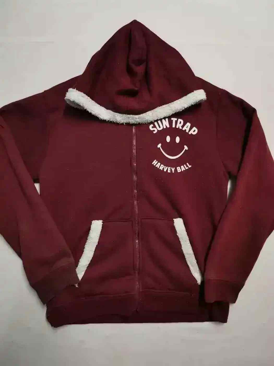 Vintage Vintage Harvey Ball Smiley Face Hoodie Size US L / EU 52-54 / 3 - 1 Thumbnail