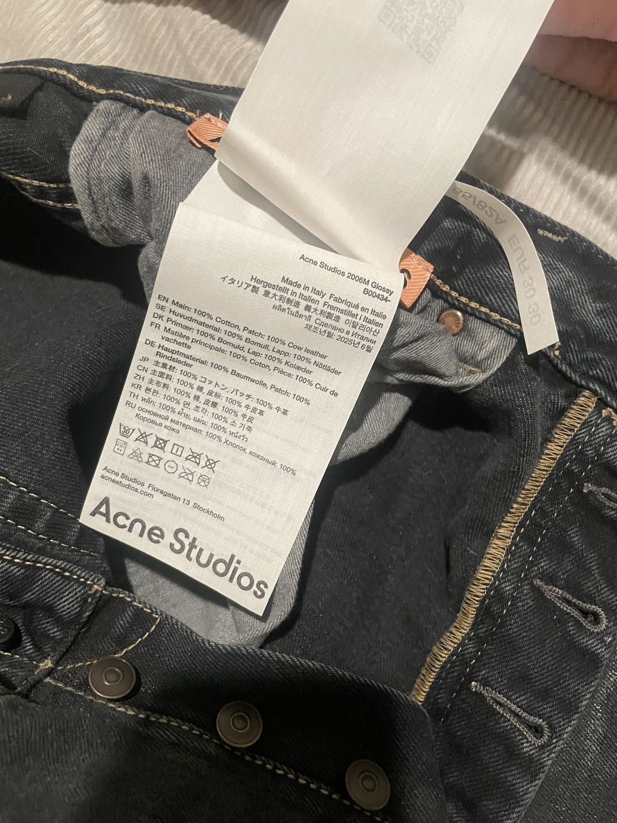 Acne Studios Acne studios 2006m glossy Size US 30 / EU 46 - 7 Thumbnail