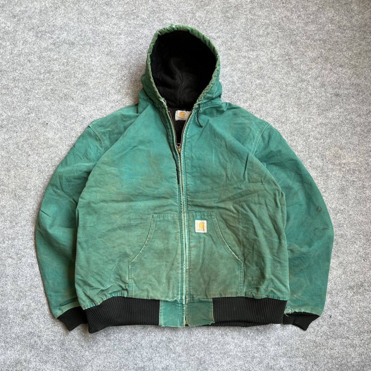 Carhartt × Vintage Crazy Vintage Carhartt Active Jacket Teal Green Size US XXL / EU 58 / 5 - 1 Thumbnail
