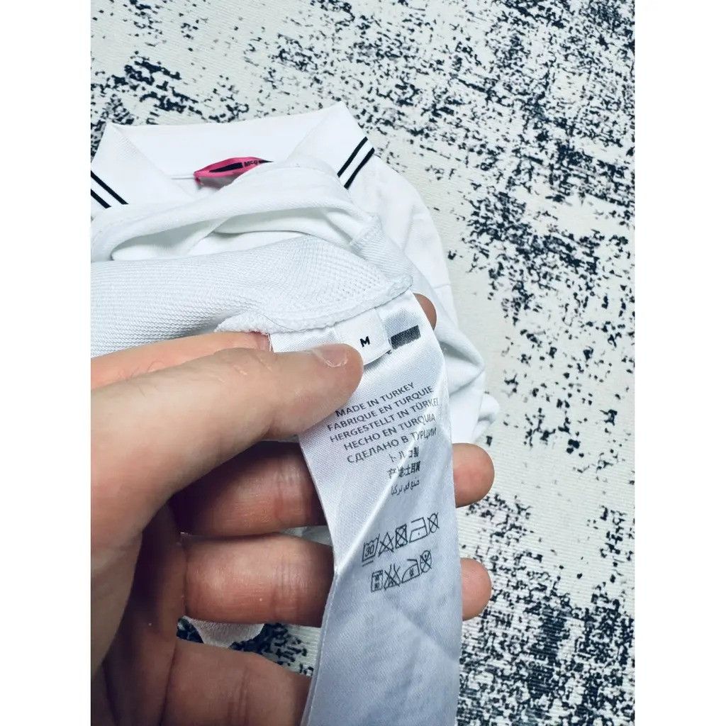 MCQ Alexander Mcqueen Polo Shirt White Size M Size US M / EU 48-50 / 2 - 5 Thumbnail