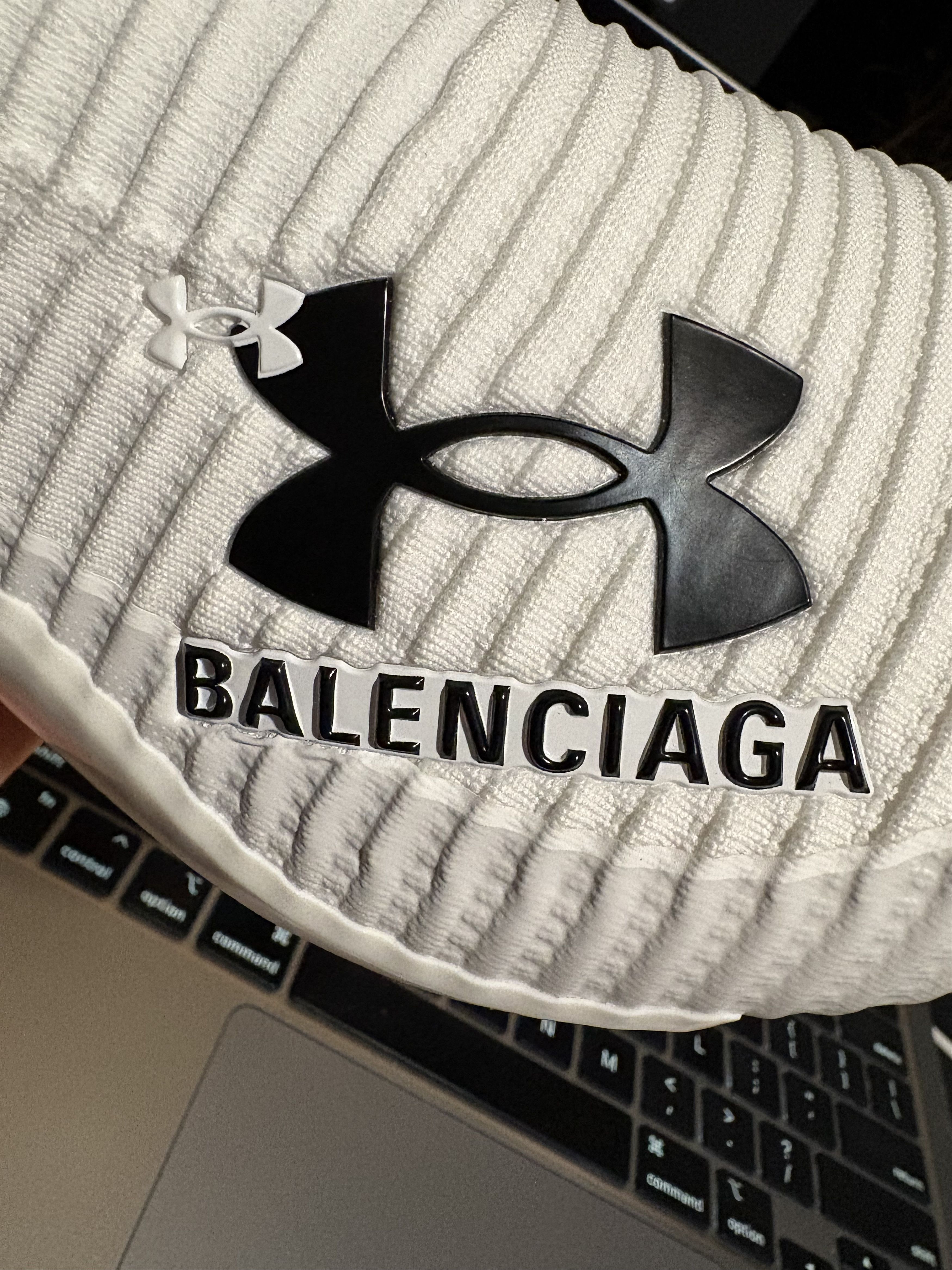 Balenciaga MEN'S UNDER ARMOUR® HYPER SNEAKER IN WHITE Size US 9.5 / EU 42-43 - 7 Thumbnail