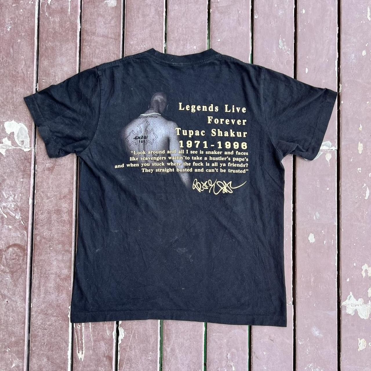 Vintage VINTAGE 2PAC 1996 MEMORY Size US M / EU 48-50 / 2 - 6 Thumbnail