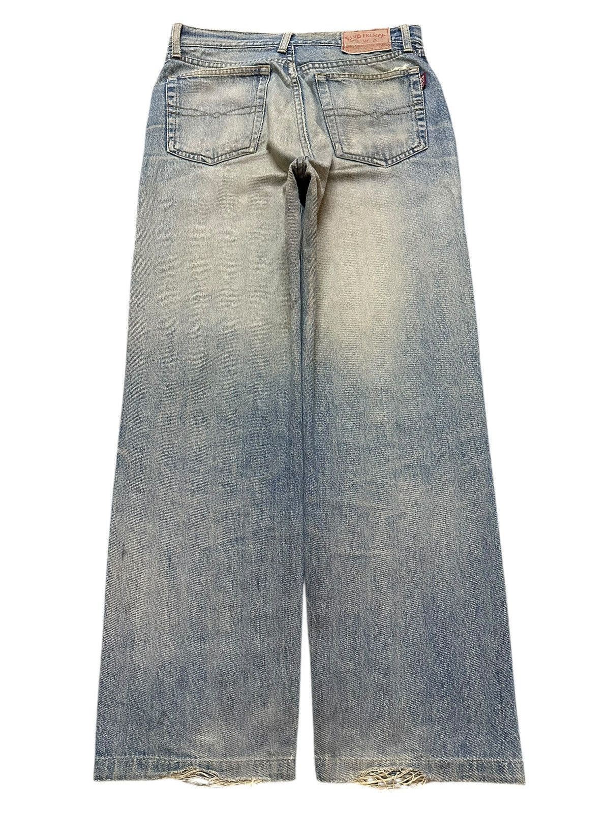Japanese Brand Vintage Japanese Brand Blue Mud Wash Distress Style Baggy Size US 30 / EU 46 - 2 Thumbnail