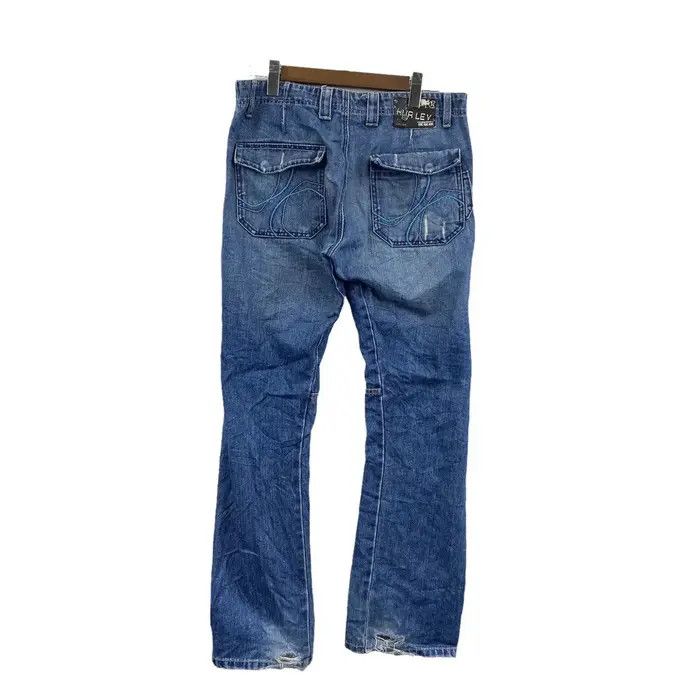 Hurley Vtg HURLEY NINE NINE Skateboard Blue Denim Jeans Pant Size US 34 / EU 50 - 5 Thumbnail