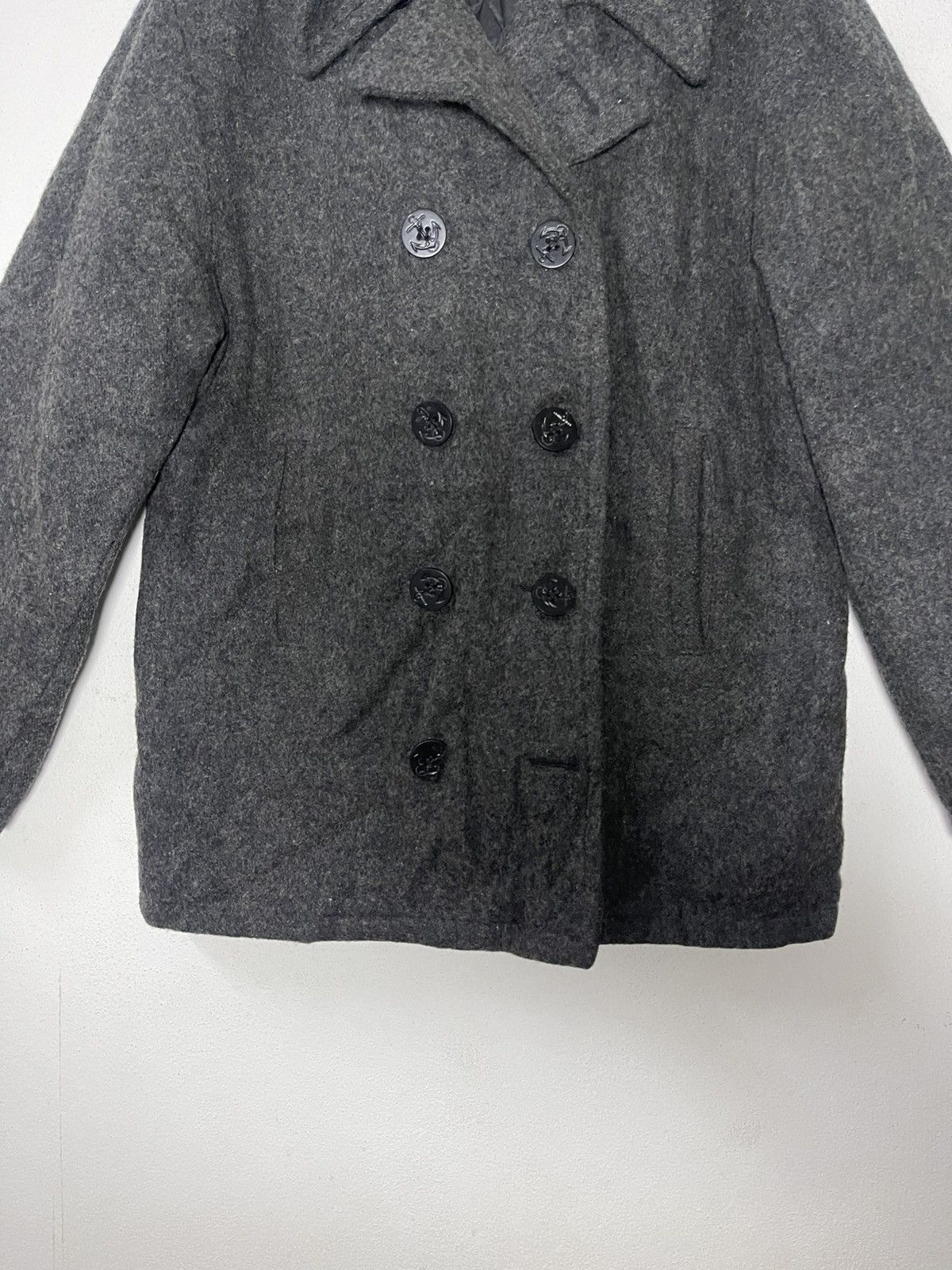 Vintage Vintage CAL CRAFT Double Breast Wool Coat Jacket Size US M / EU 48-50 / 2 - 5 Thumbnail