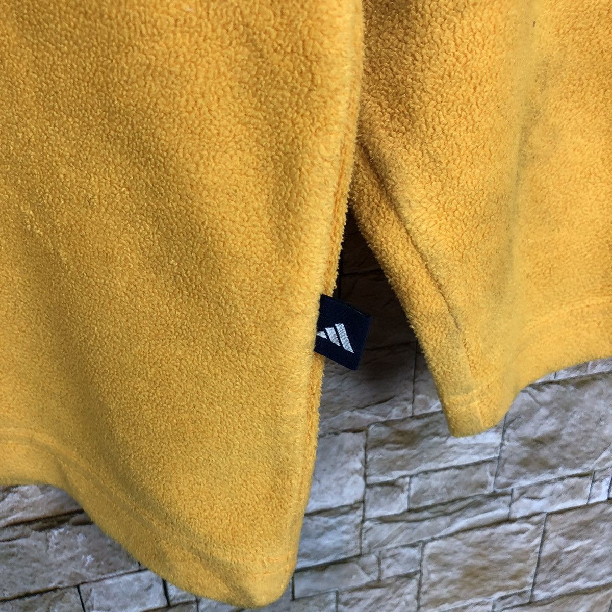 Adidas × Vintage Adidas Yellow dirty Sweatshirt #A254 Size US S / EU 44-46 / 1 - 10 Thumbnail