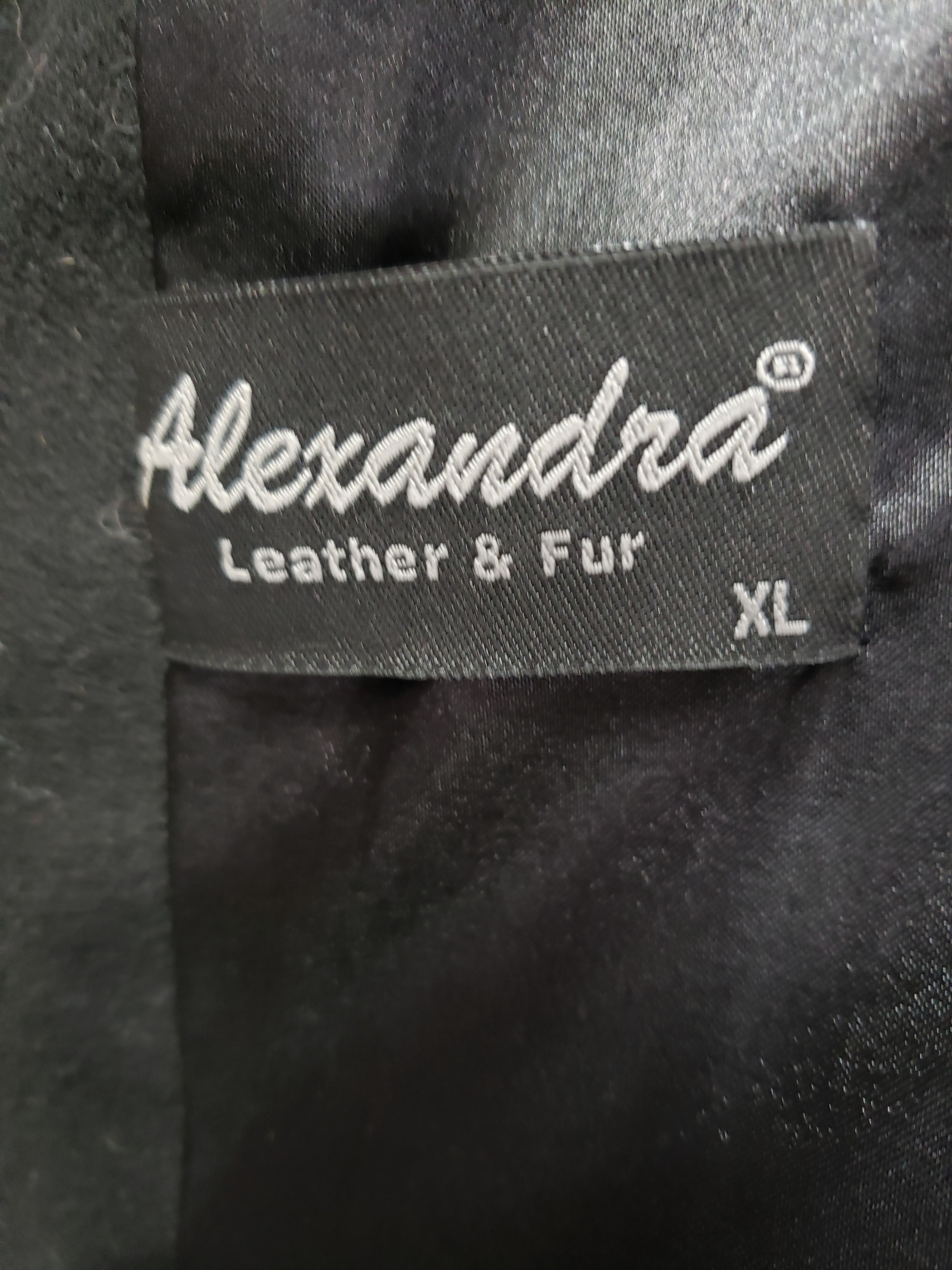 Genuine Leather Stylish blue leather jacket for women with a hood. Size L / US 10 / IT 46 - 8 Thumbnail