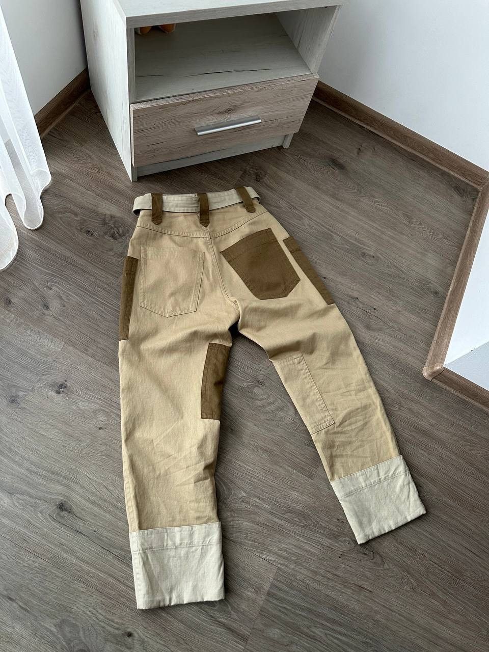 Isabel Marant Etoile × Japanese Brand × Vintage Vintage Isabel Marant Etolie Beige Pocket Cargo Pants Size 24" / US 00 / IT 34 - 15 Thumbnail