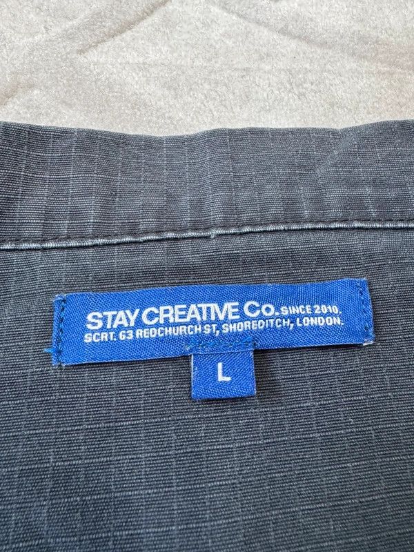 SCRT SCRT Stay Creative Co. Shirt Jacket Navy size L Size US L / EU 52-54 / 3 - 8 Thumbnail