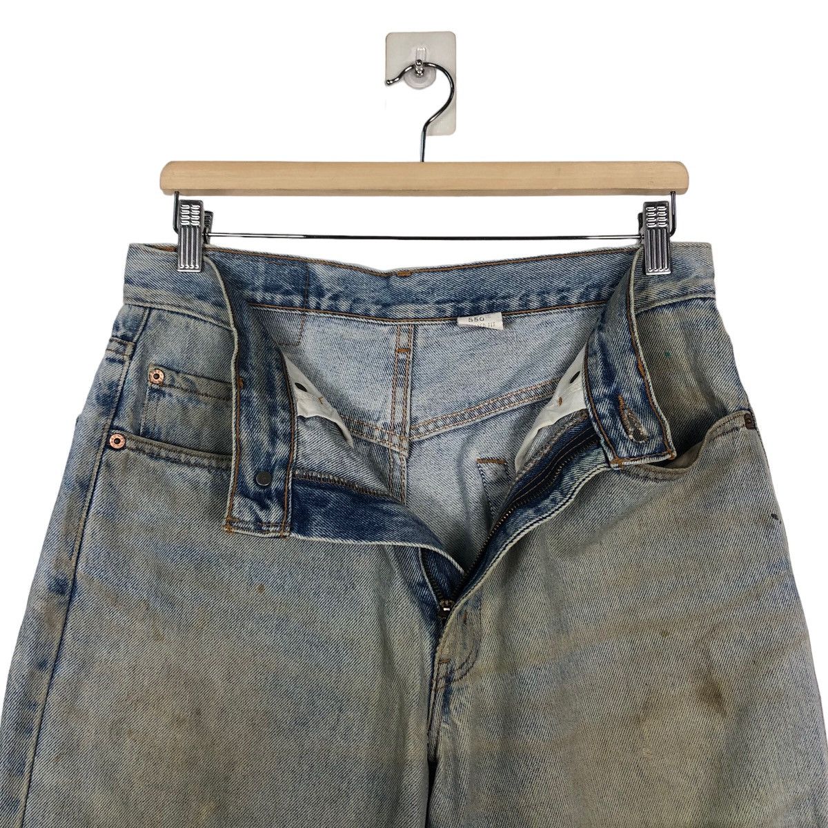 Levi's 🔥VINTAGE DENIM JEANS TROUSERS LEVI’S 550 Size US 32 / EU 48 - 18 Thumbnail