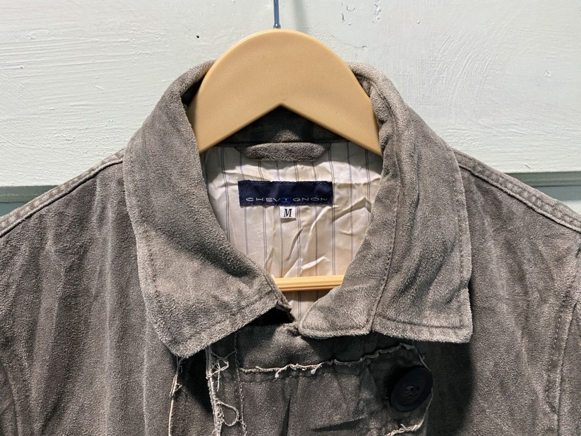 Chevignon Chevignon Avant-Garde Distressed Canvas Jacket Size M / US 6-8 / IT 42-44 - 8 Thumbnail