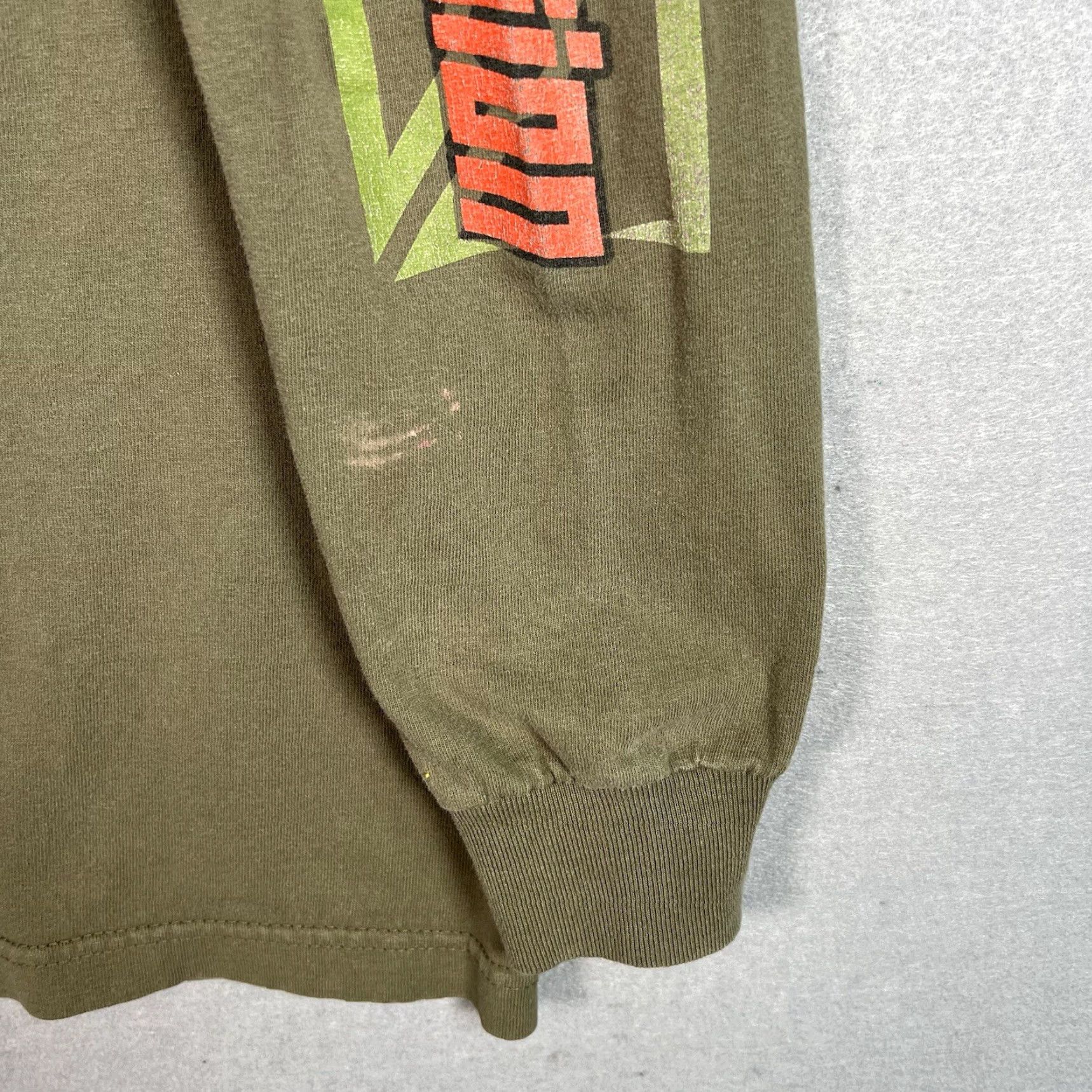 Vintage VINTAGE Voice Of Addiction Donkey Punch Carl Neil T Shirt Adult Large Green Mens Size US L / EU 52-54 / 3 - 5 Thumbnail