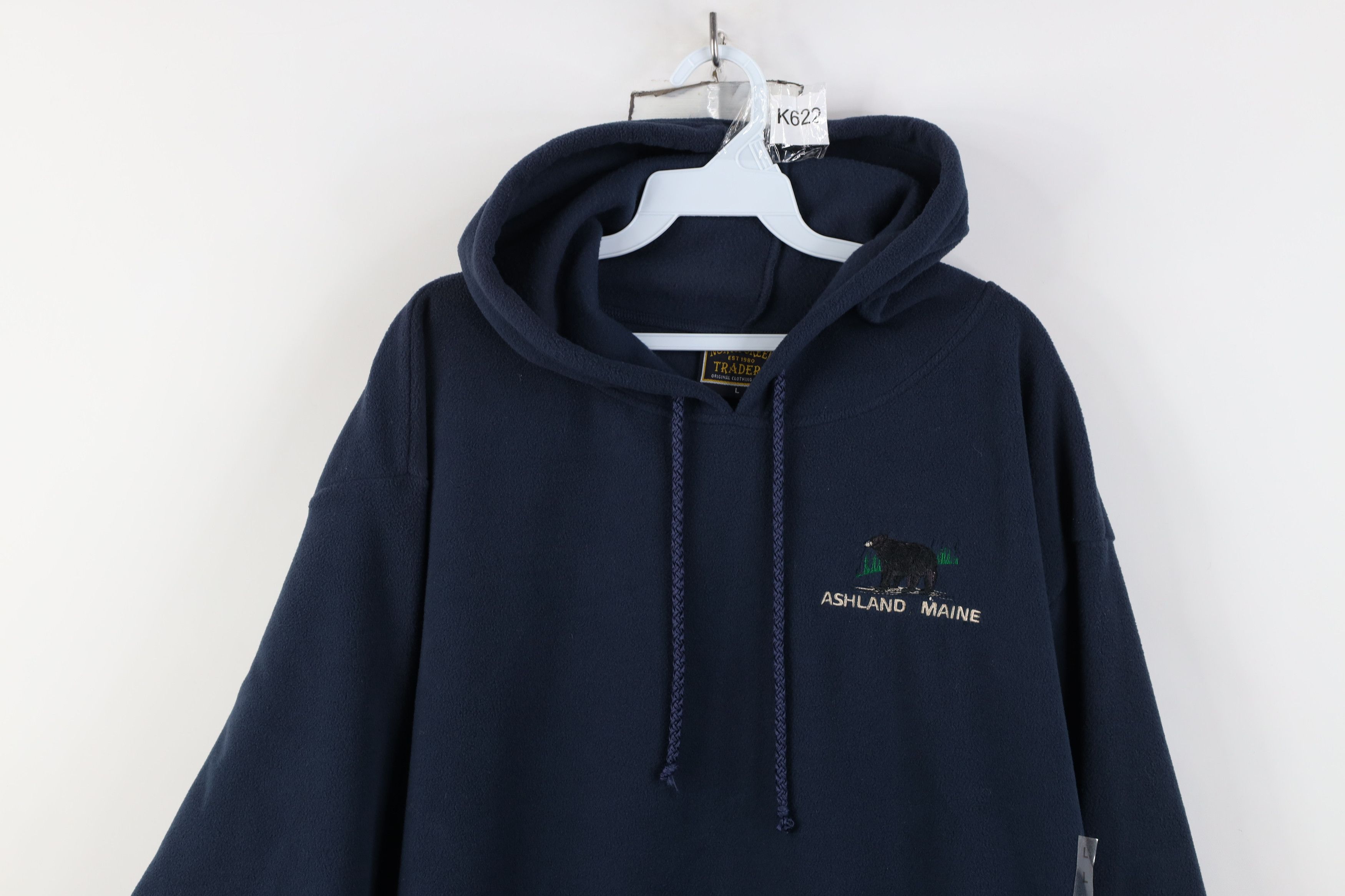 Vintage Deadstock Vintage 90s Y2K Streetwear Maine Bear Hoodie Size US L / EU 52-54 / 3 - 2 Thumbnail