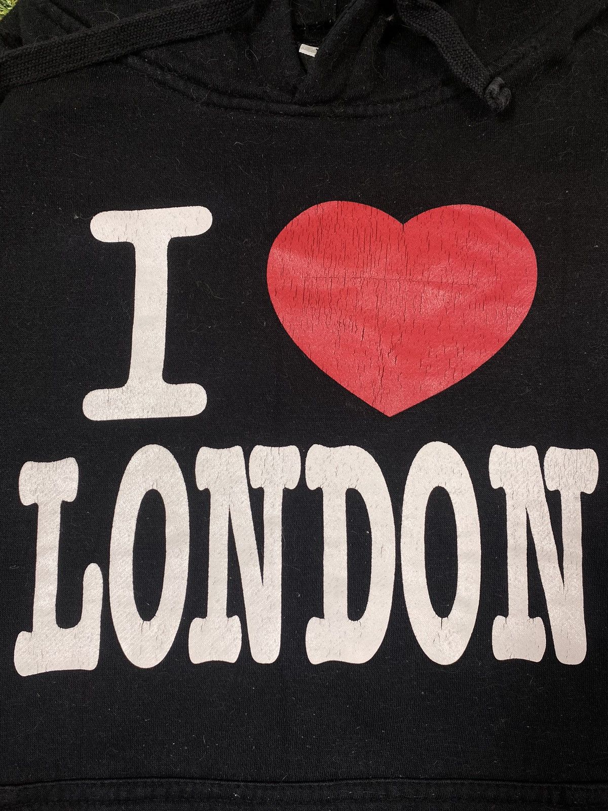I Love NY Vintage Y2K I Love London hoodie black big logo style size L Size US L / EU 52-54 / 3 - 4 Thumbnail