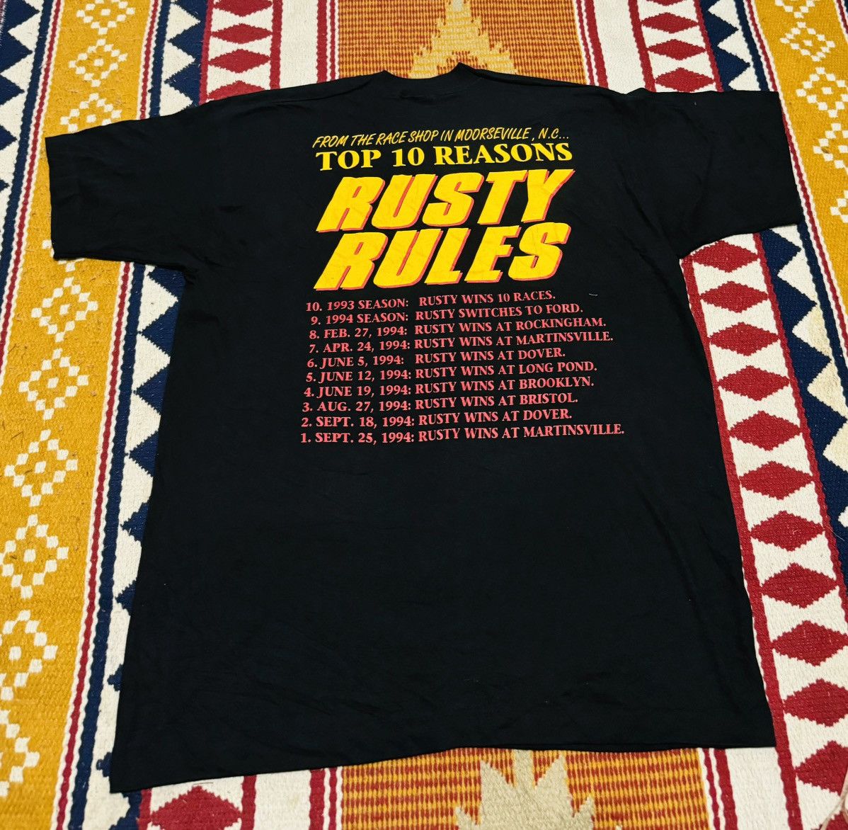 NASCAR × Vintage Tshirt vintage nascar Size US XL / EU 56 / 4 - 3 Thumbnail