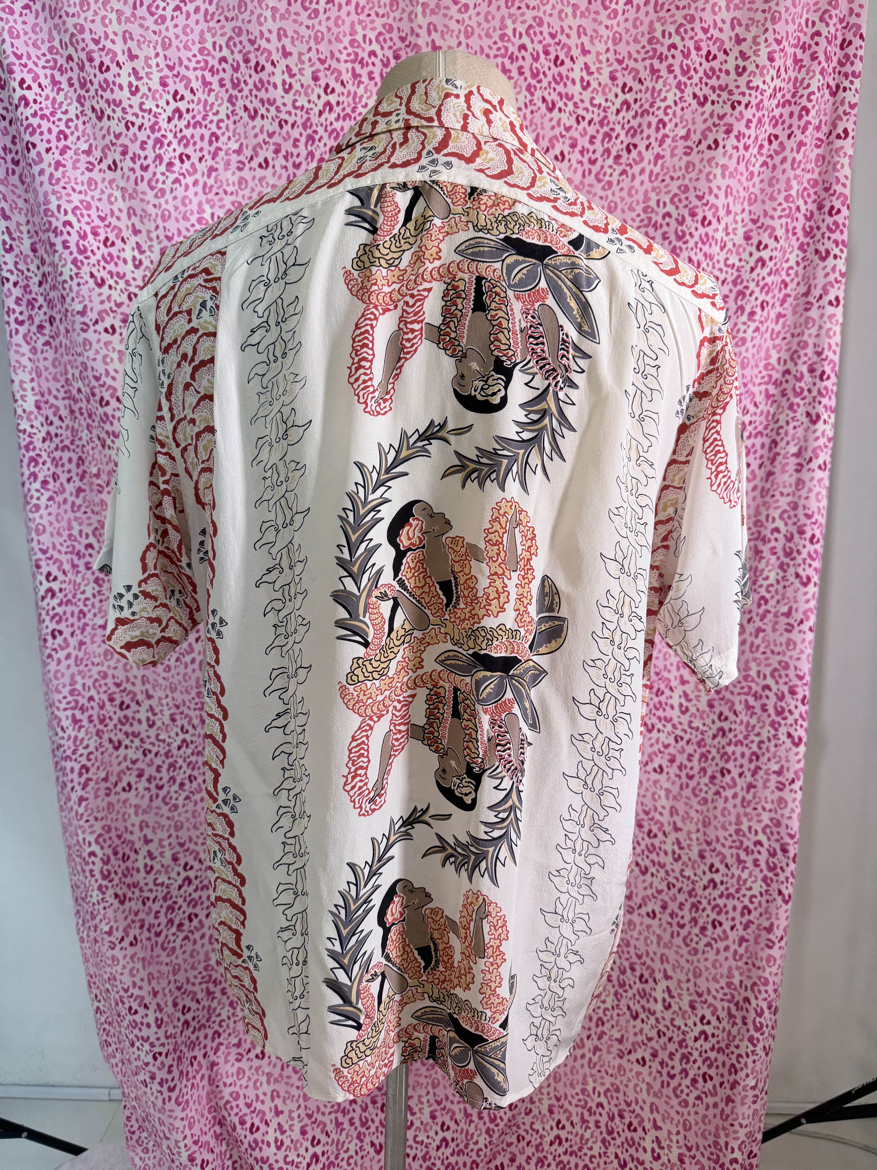Other Avanti White Hawaiian Shirt Size US M / EU 48-50 / 2 - 3 Thumbnail
