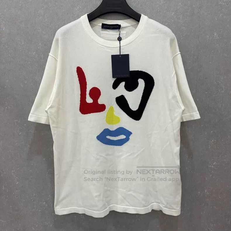 Louis Vuitton Louis Vuitton Clown Face White Geometric Color Patchwork K Size US XL / EU 56 / 4 - 1 Thumbnail