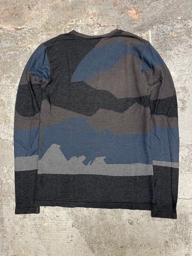 Marithe + Francois Girbaud 2000s Marithé + Francois Girbaud V-Neck Knit Modern Sweater Size US M / EU 48-50 / 2 - 6 Thumbnail