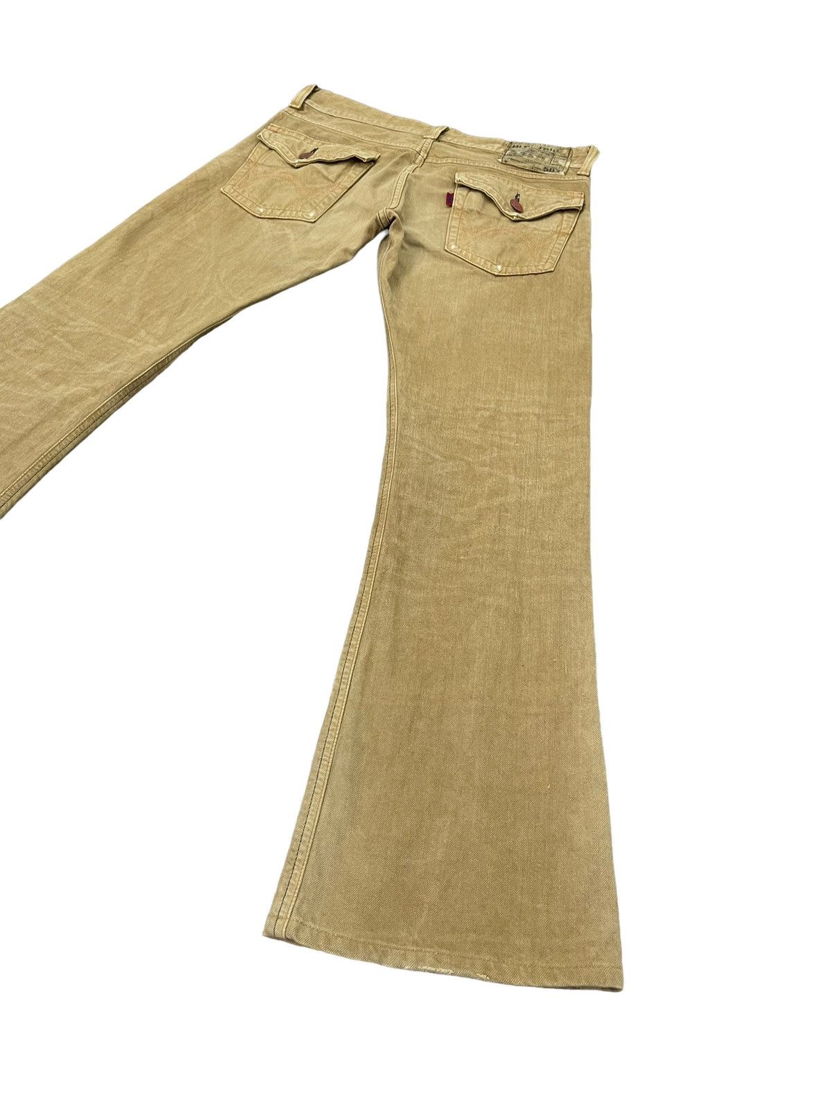Edwin Flare Jeans Edwin Japan Faded Distress Boot Cut 8🟦0 Size US 32 / EU 48 - 12 Thumbnail