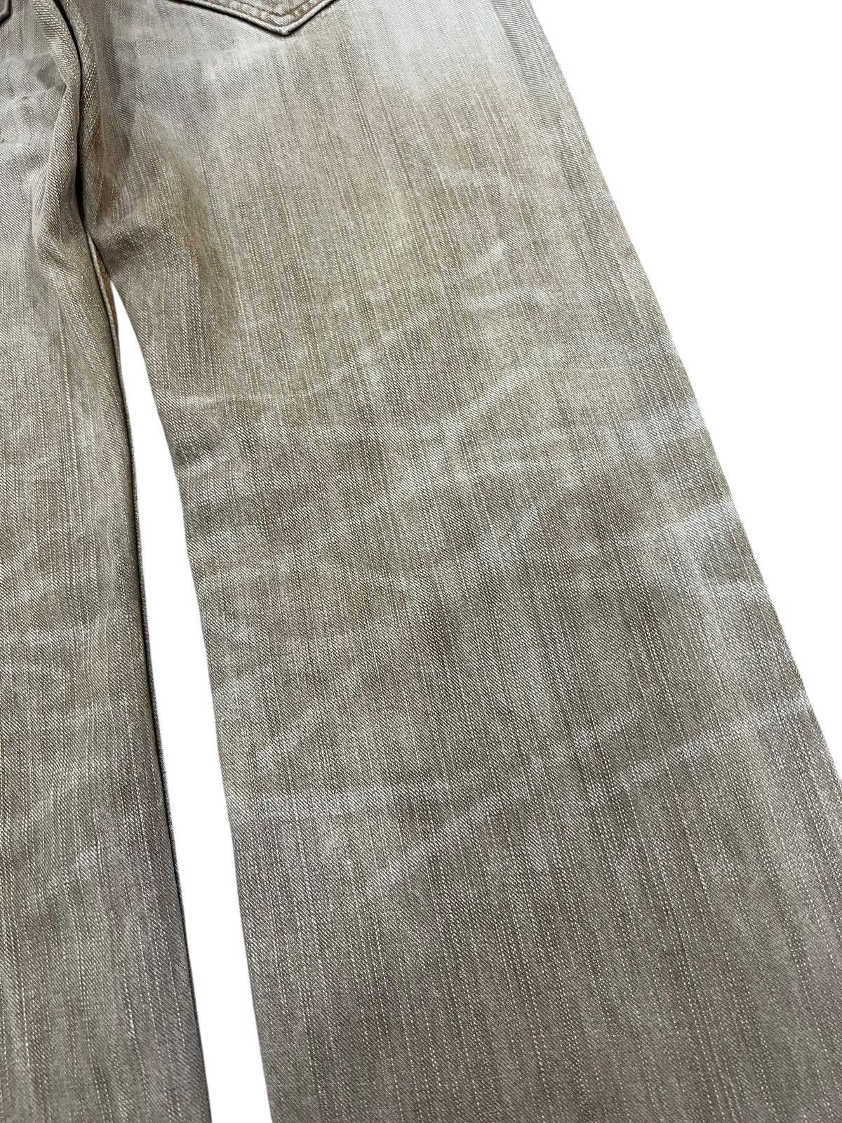 Edwin 💥Flare💥Vintage Edwin Exclusive Design Brown Faded Denim Jean Size US 32 / EU 48 - 14 Thumbnail