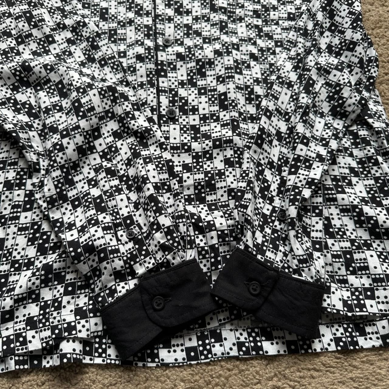 Topman Dominoes Button Down Shirt Topman Size US S / EU 44-46 / 1 - 4 Thumbnail