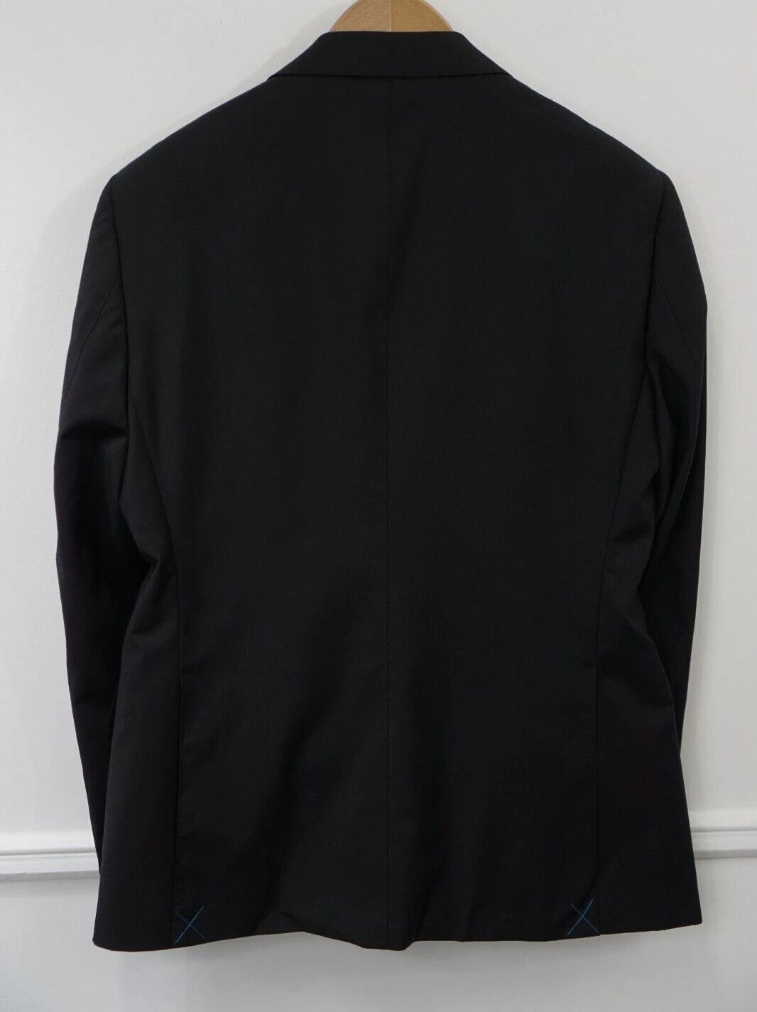 Suitsupply Men Suitsupply Blazer Napoli Single Breasted Wool REDA US44L Size 44L - 2 Thumbnail