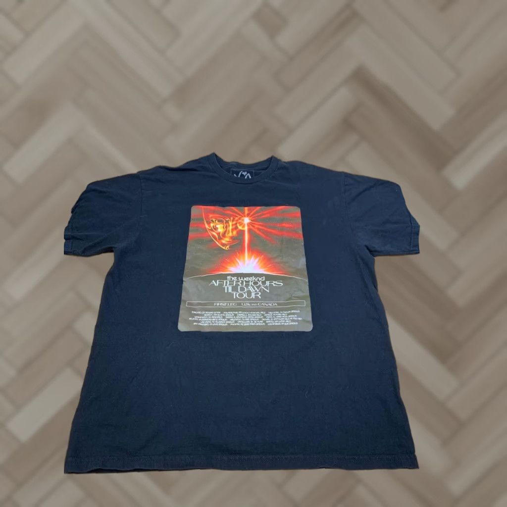Vintage The Weeknd After Hours Til Dawn Tour Shirt Mens XL Black Concert Merch 12087 Size US XL / EU 56 / 4 - 1 Thumbnail