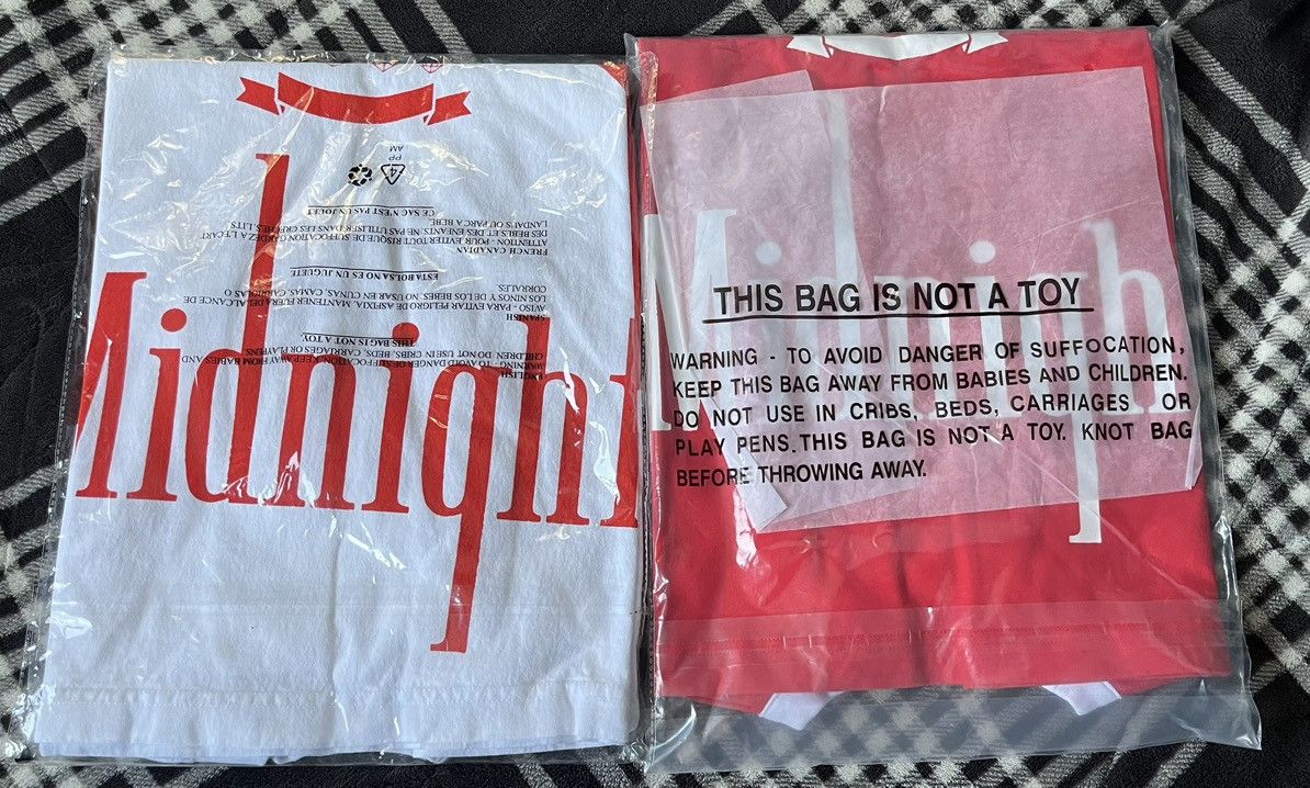 Midnight Studios LAST DROP EVER EVER Midnight Rave Smoke Tee Bundle SZ M Size US M / EU 48-50 / 2 - 2 Thumbnail