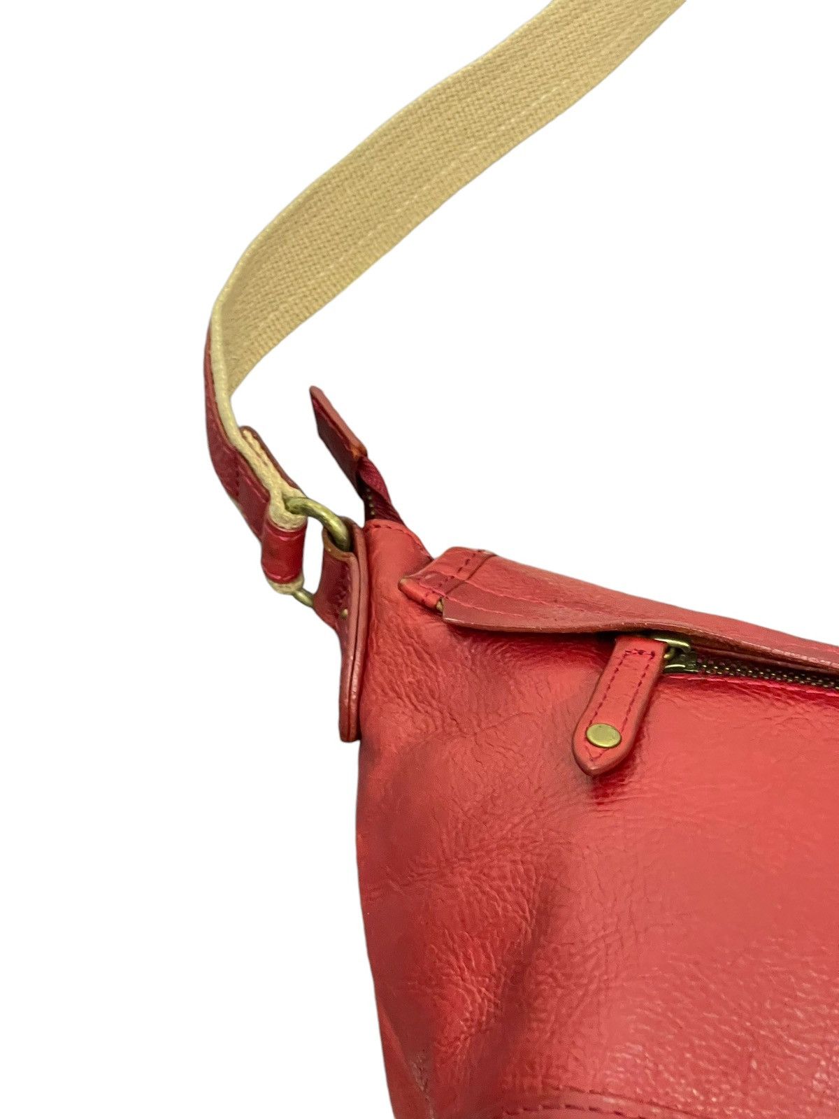 Japanese Brand Full Leather Effy Modern Design Cross Body Bag 1🟩0 Size ONE SIZE - 19 Thumbnail