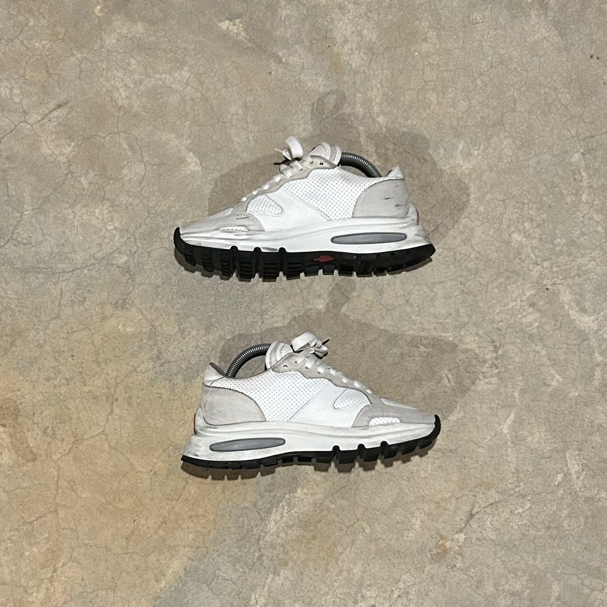 Designer × Dsquared2 Dsquared2 Stretched Leaf Running Trainers EU 40 Size US 7 / EU 40 - 3 Thumbnail