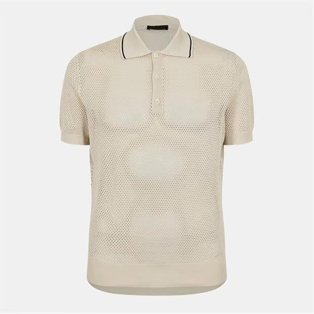 Prada Prada Logo Knit Polo Sn52 Size US M / EU 48-50 / 2 - 1 Thumbnail