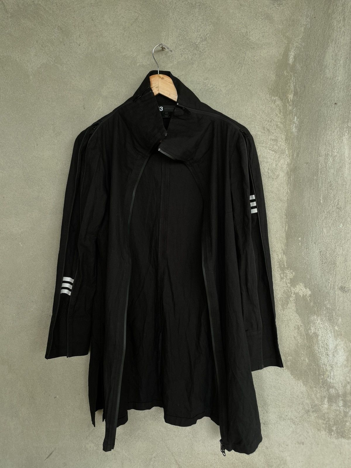 Yohji Yamamoto RARE Y-3 Yohji Yamamoto x adidas SAMPLE Track Jacket - Black Size US S / EU 44-46 / 1 - 2 Thumbnail