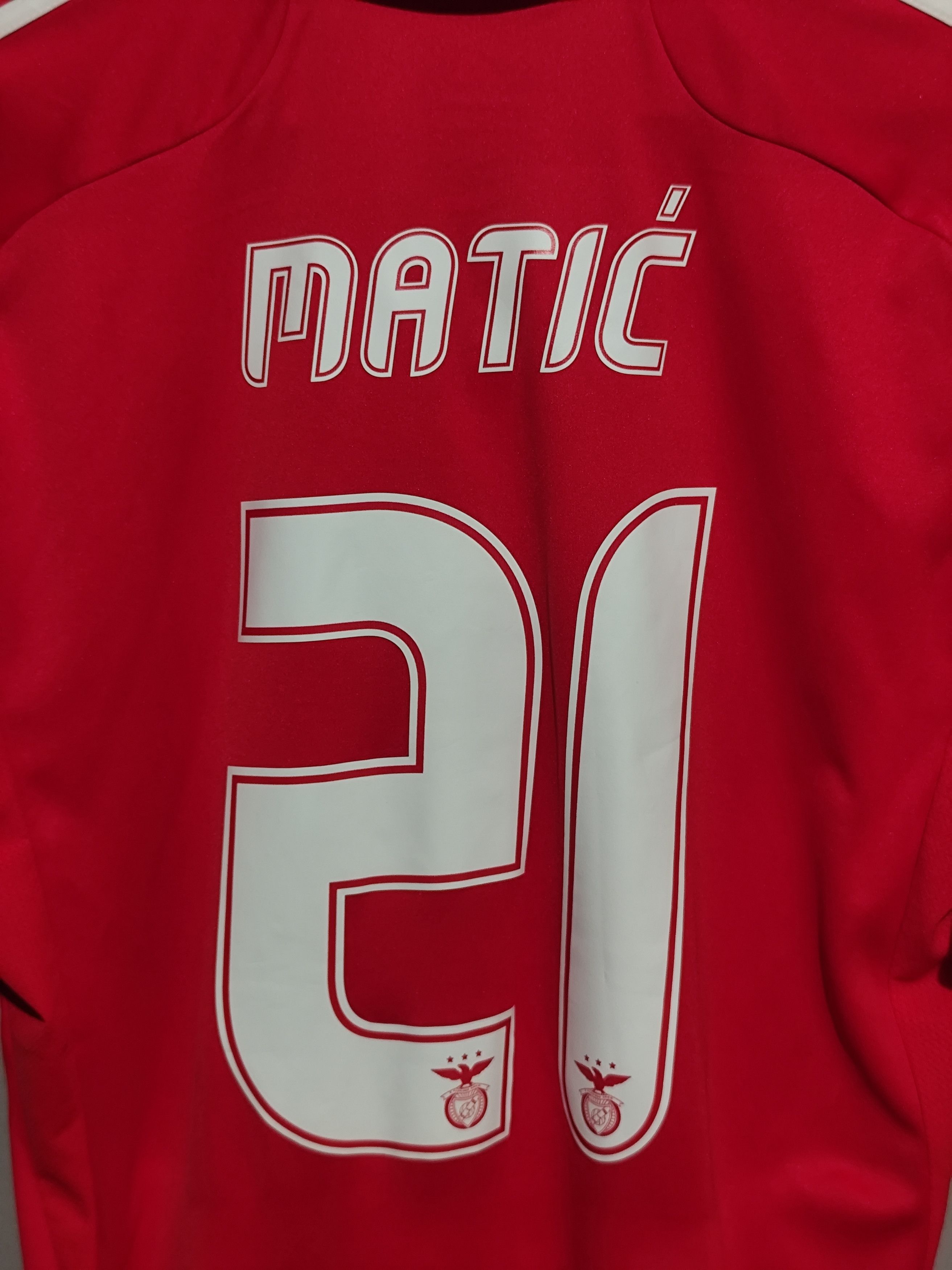 Adidas Adidas x SL Benfica 2012/13 #21 Matic Home Jersey Size US M / EU 48-50 / 2 - 12 Thumbnail